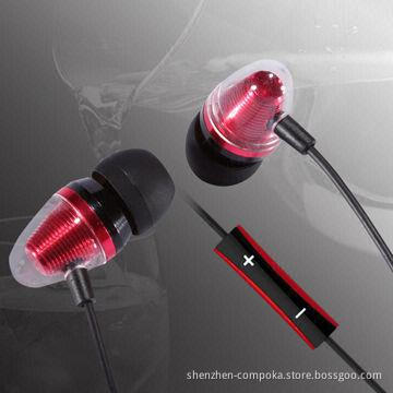 Fashionable Metallic In-ear Earphones